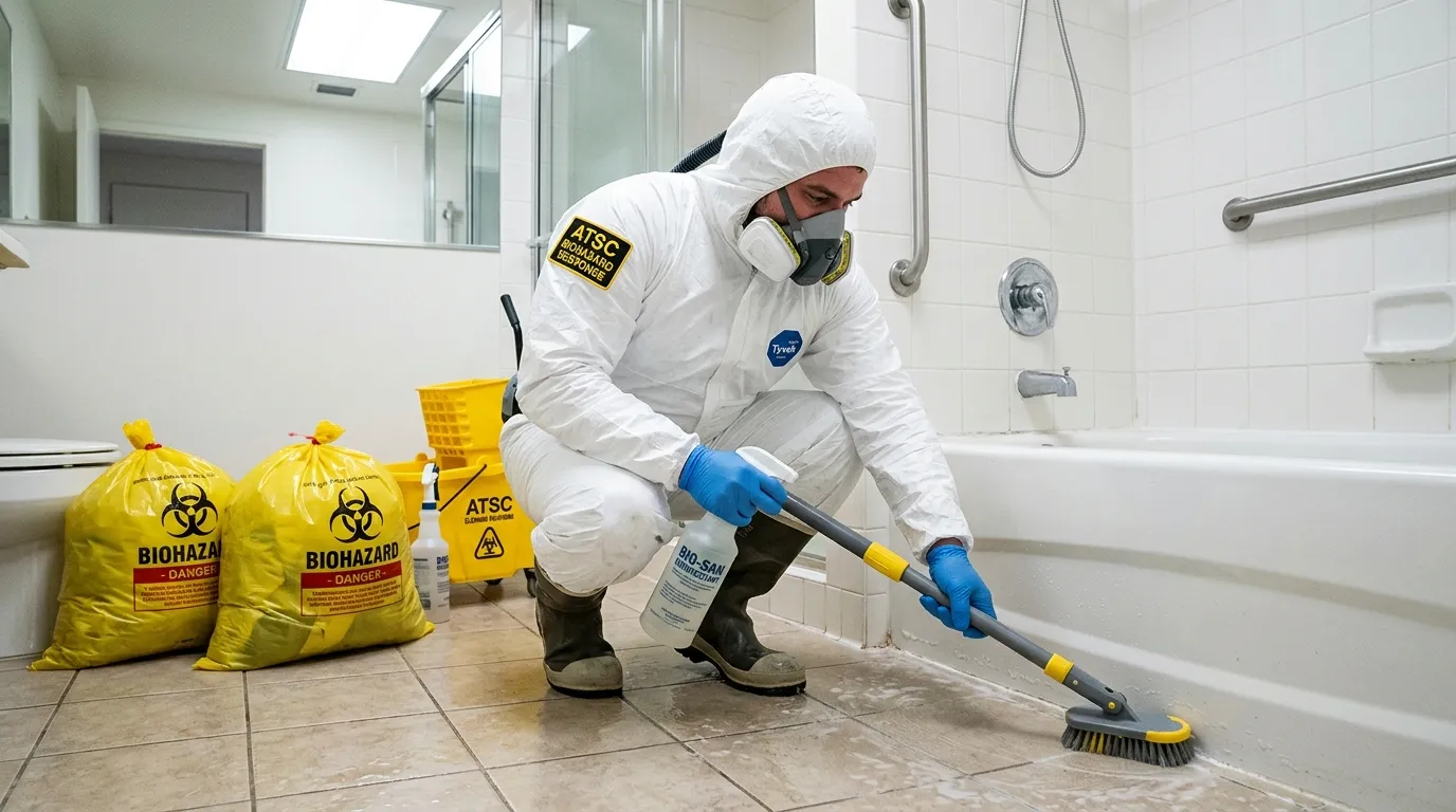 Decontamination equipment deployed for Blood Cleanup in Jenison